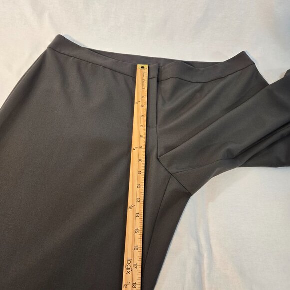 EILEEN FISHER Old Money Minimalist Olive Green Straight Leg Size XL New NO Tags! - Picture 14 of 16